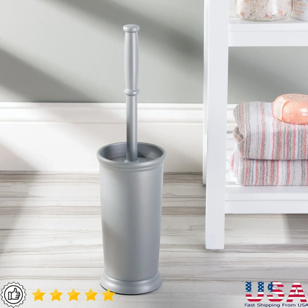 Прочный держатель щетки для унитаза, канистра для хранения в ванной комнате с пенопластовой накладкой, нескользящее основание, подходит для небольших и больших помещений
Прочный держатель щетки для унитаза, канистра для хранения в ванной комнате с пенопластовой накладкой, нескользящее основание, подходит для небольших и больших помещений