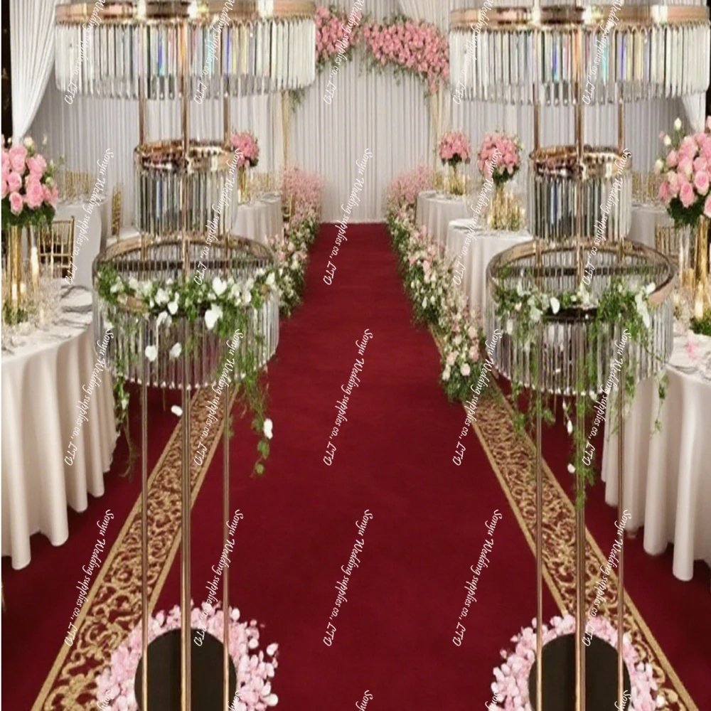 6-10 шт. 130 см f34 3-слойная дорожка для прохода, подставка для свадебных аксессуаров, романтическая церемония, декоративная проходная дорожка, простая Ex
6-10 шт. 130 см f34 3-слойная дорожка для прохода, подставка для свадебных аксессуаров, романтическая церемония, декоративная проходная дорожка, простая Ex