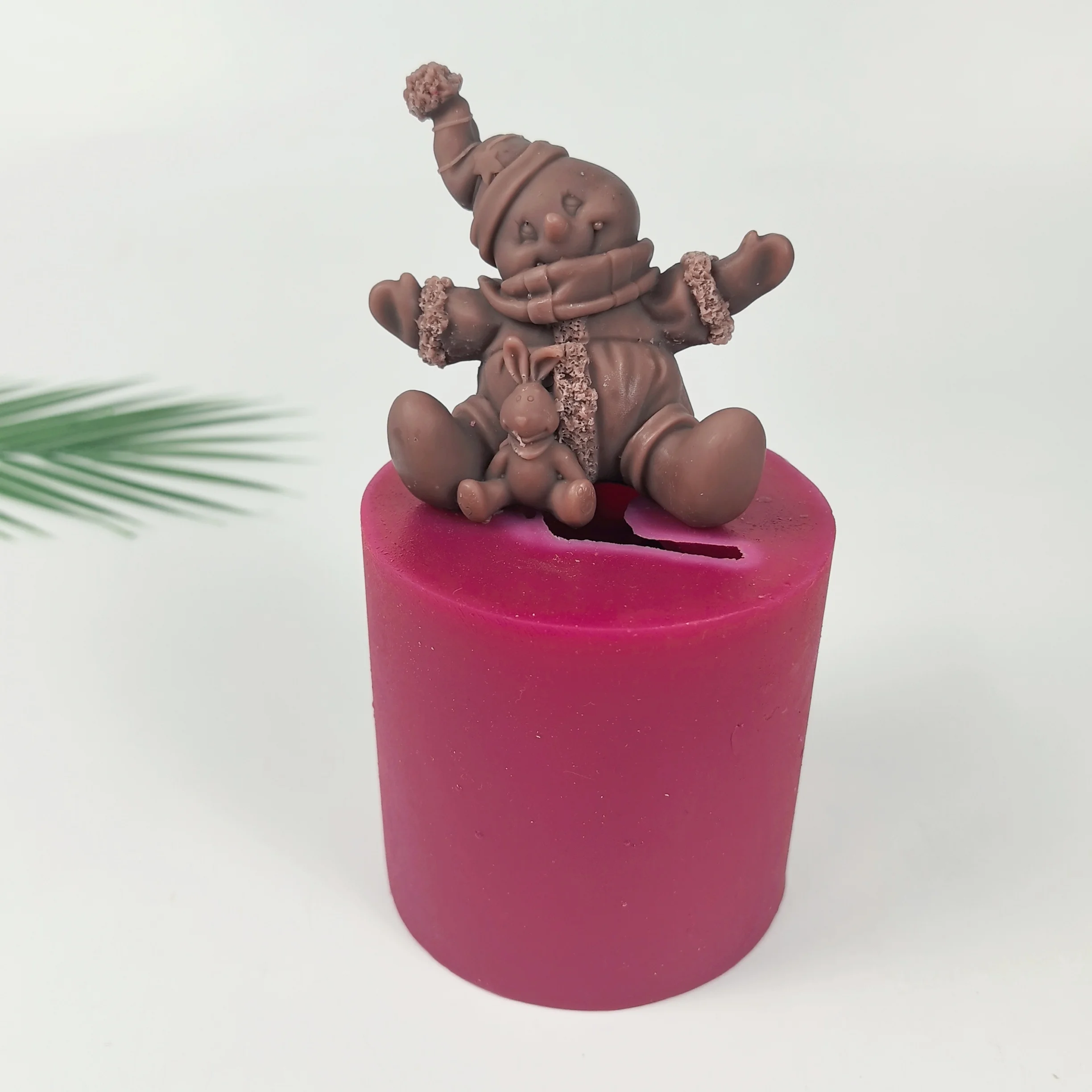 Christmas Mold Happy Snowman With Rabbit Toy Soap Molds Silicone 3D Wedding Birthday Clay Resin Mould
Christmas Mold Happy Snowman With Rabbit Toy Soap Molds Silicone 3D Wedding Birthday Clay Resin Mould