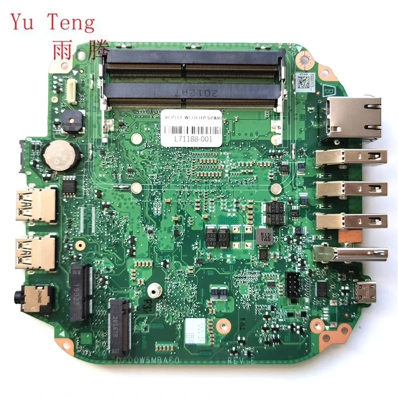 for HP Chromebox G2 motherboard L71188-001 DA00WSMBAD1 I3-7130U motherboard 100% test OK send
for HP Chromebox G2 motherboard L71188-001 DA00WSMBAD1 I3-7130U motherboard 100% test OK send