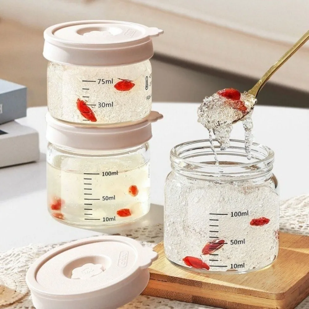 Transparent Glass Storage Jar Silicone Sealed Lid Precision Scale Airtight Container Leak-Proof Heat Resistant Clear Glass Jar
Transparent Glass Storage Jar Silicone Sealed Lid Precision Scale Airtight Container Leak-Proof Heat Resistant Clear Glass Jar