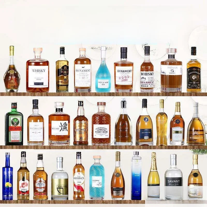 High-End Glass Whiskey Bottle Empty Bottle for Commercial Use Simulation Alcohol Bottle Decorative Display Piece for Kitchen ...
High-End Glass Whiskey Bottle Empty Bottle for Commercial Use Simulation Alcohol Bottle Decorative Display Piece for Kitchen ...