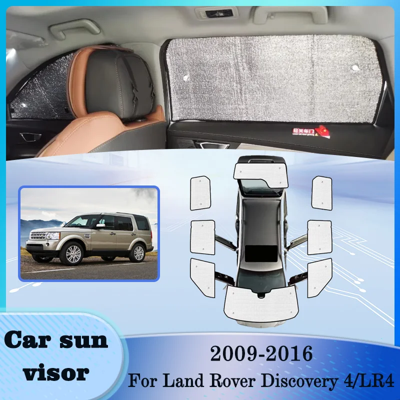Full Coverage Sunshades For Land Rover Discovery 4 LR4 2009-2016 Anti-UV Visor Blind Foldable Windshield Shades Car Accessories
Full Coverage Sunshades For Land Rover Discovery 4 LR4 2009-2016 Anti-UV Visor Blind Foldable Windshield Shades Car Accessories