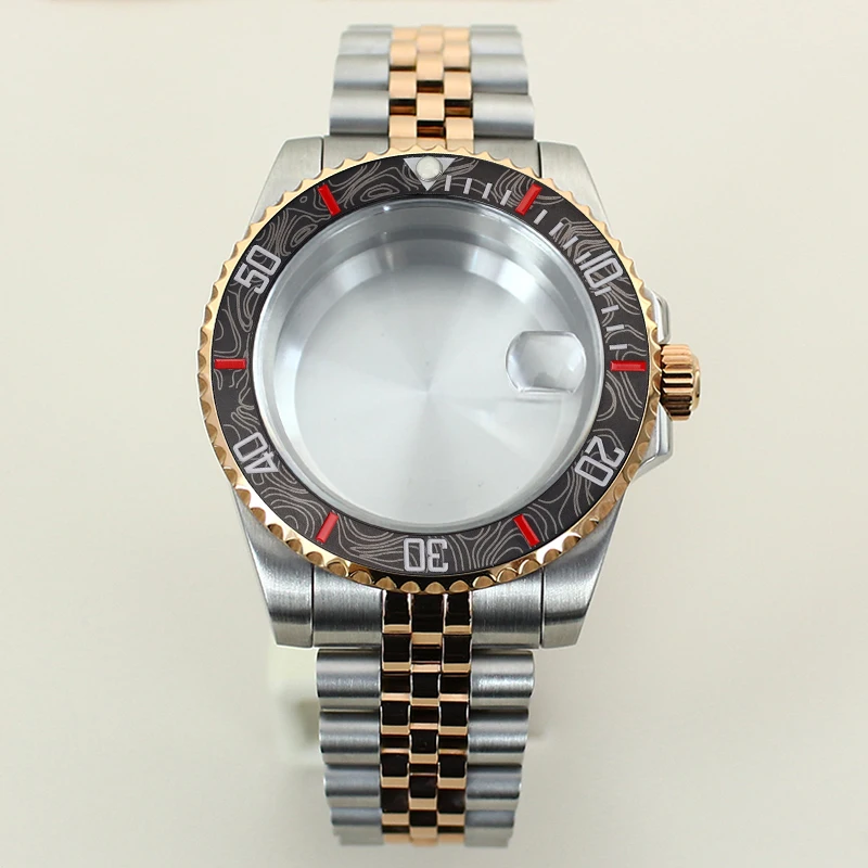 40mm Silver Rose Watch Case Strap for NH35 NH36 NH34 NH38 NH70 NH72 4R36 Miyota8215 ETA2824 PT5000 Movement Sapphire Glass 20ATM
40mm Silver Rose Watch Case Strap for NH35 NH36 NH34 NH38 NH70 NH72 4R36 Miyota8215 ETA2824 PT5000 Movement Sapphire Glass 20ATM