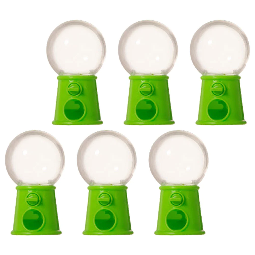 6 Pcs Mini Candy Machine Portable Kids Gumballs Machine Toy Home Garden Party Supplies Event Decoration Plastic Material Long
6 Pcs Mini Candy Machine Portable Kids Gumballs Machine Toy Home Garden Party Supplies Event Decoration Plastic Material Long