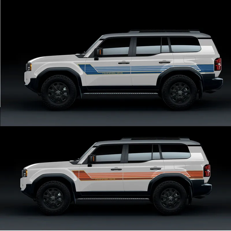 Car Stickers For Toyota Land Cruiser Prado lc250 TOWNSVILLE BODY STRIPE sports Vinyl decals
Car Stickers For Toyota Land Cruiser Prado lc250 TOWNSVILLE BODY STRIPE sports Vinyl decals