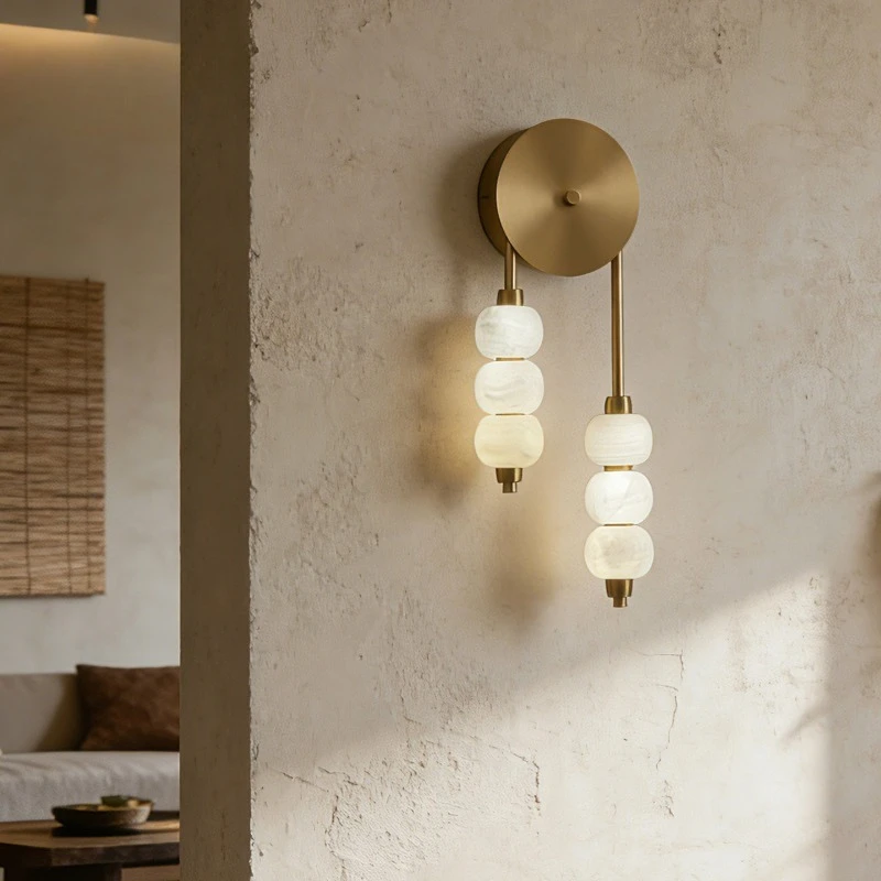 Italian Designer Wall Lamps Natural Jade and Stone LED Wall Sconces Living Room Background Luxurious Indoor Adorn Light Fixtures
Italian Designer Wall Lamps Natural Jade and Stone LED Wall Sconces Living Room Background Luxurious Indoor Adorn Light Fixtures