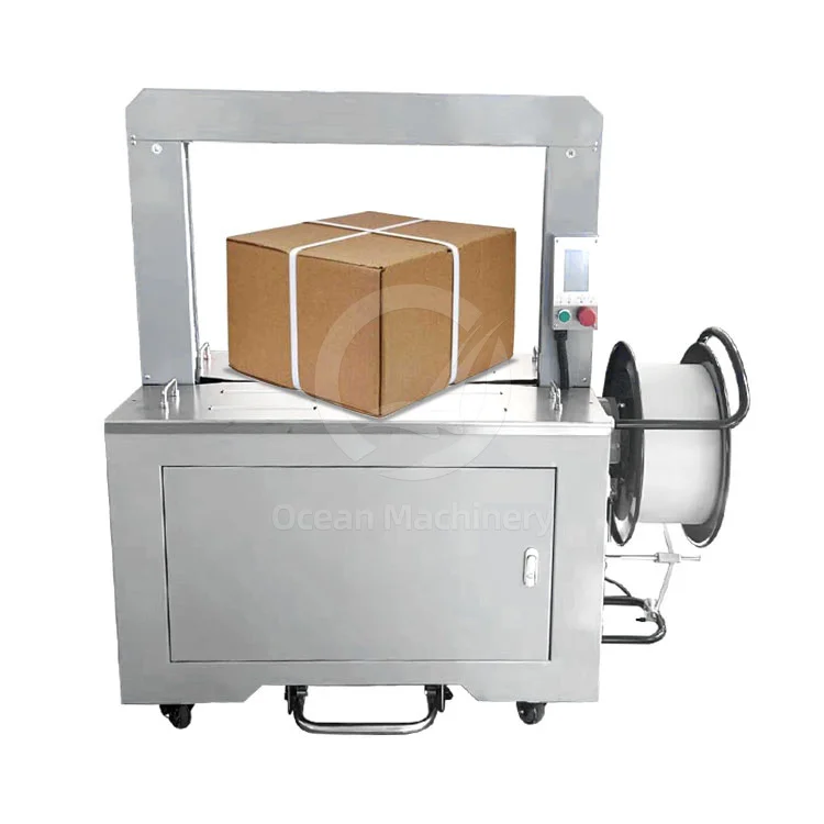 OCEAN Carton Strap Bundle Machine Fully Automatic Small Plastic Box Pp Belt Pack Strap Machine Price
OCEAN Carton Strap Bundle Machine Fully Automatic Small Plastic Box Pp Belt Pack Strap Machine Price