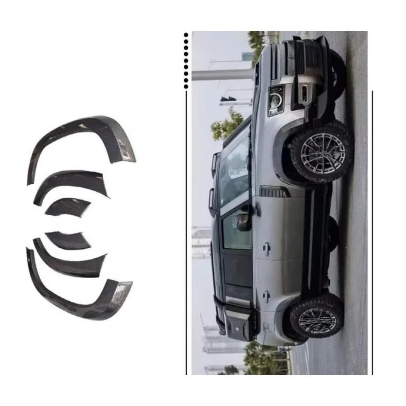 6P Car Wheel Arch Cover Trim Fit Defend 110 2020-2023 Gloss Black
6P Car Wheel Arch Cover Trim Fit Defend 110 2020-2023 Gloss Black
