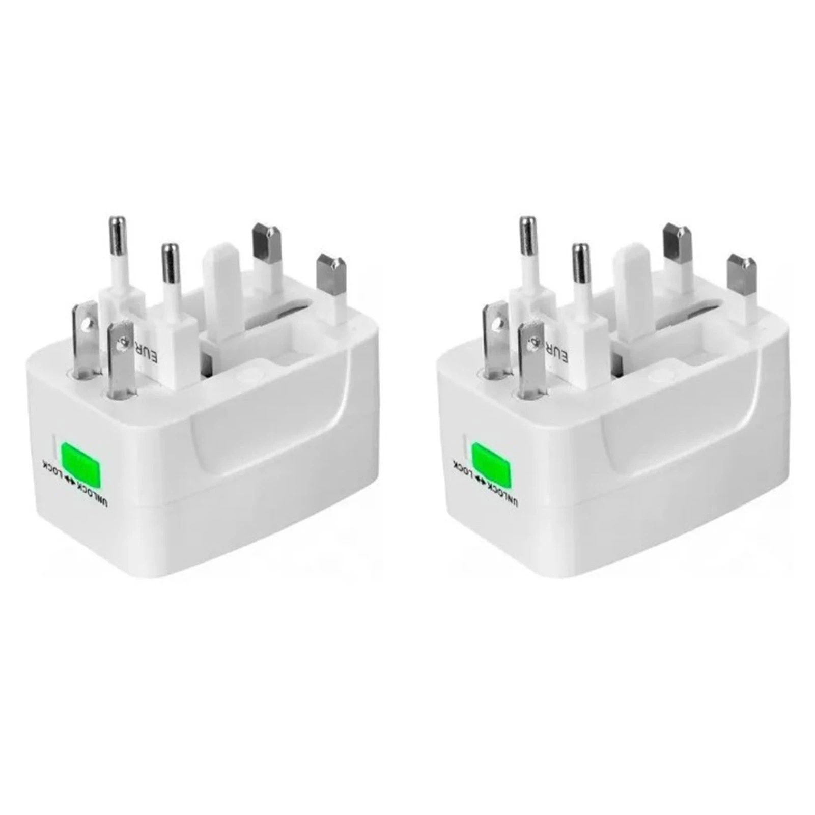 2PCS Power Conversion Plug ABS Housing Worldwide 1300W Power Charger Converter for Travel 100‑240V
2PCS Power Conversion Plug ABS Housing Worldwide 1300W Power Charger Converter for Travel 100‑240V