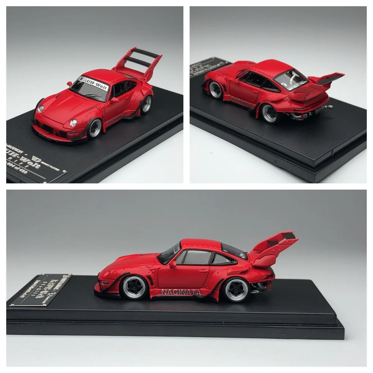 Коллекционная модель автомобиля SW 1:64 RWB 993 JDM Super Car, лимитированная серия, из сплава
Коллекционная модель автомобиля SW 1:64 RWB 993 JDM Super Car, лимитированная серия, из сплава
