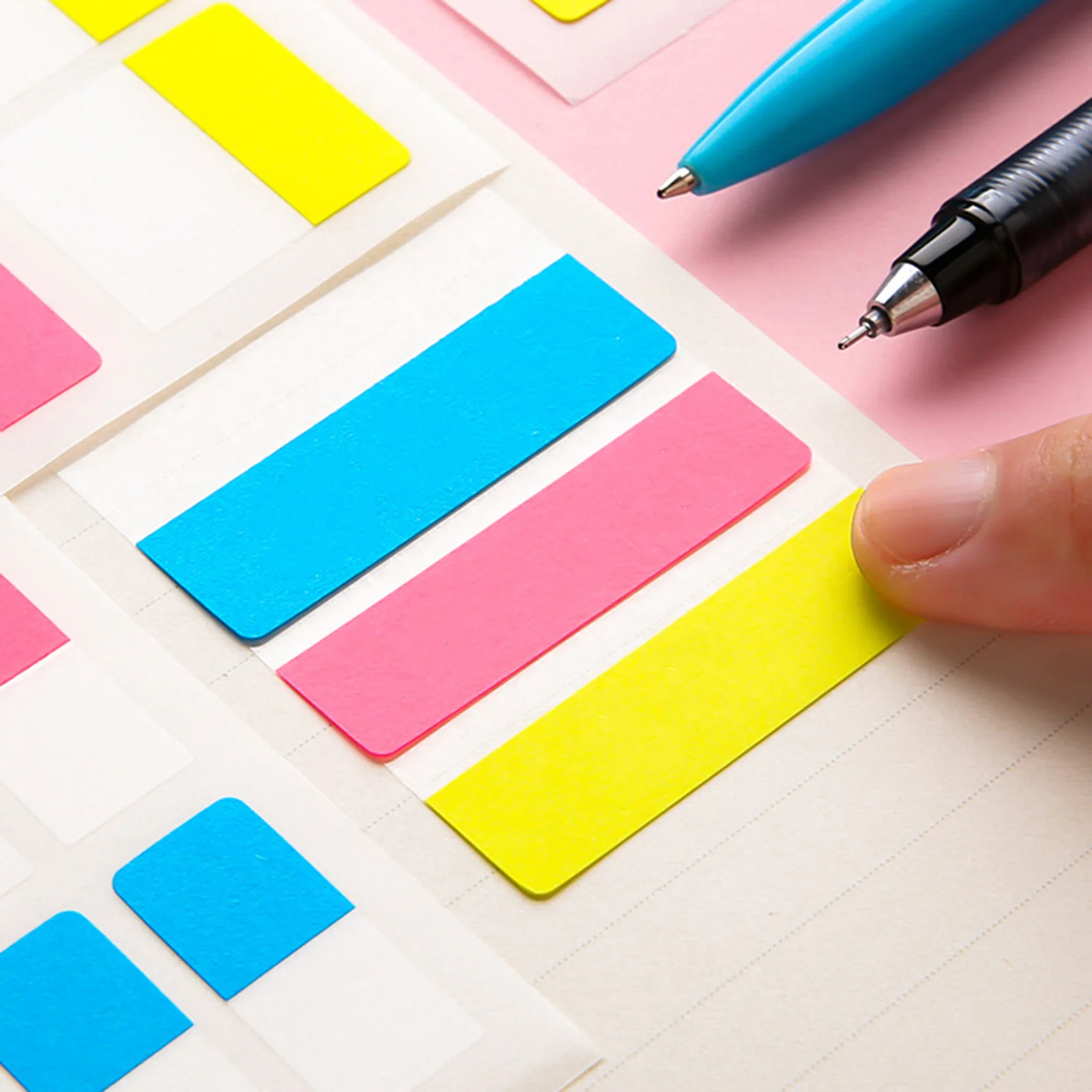 3Sets Labels Sticker Set Portable Page Markers Sticky Memo Pad Waterproof Writing Tabs for Notebooks Book Annotation Supplies
3Sets Labels Sticker Set Portable Page Markers Sticky Memo Pad Waterproof Writing Tabs for Notebooks Book Annotation Supplies