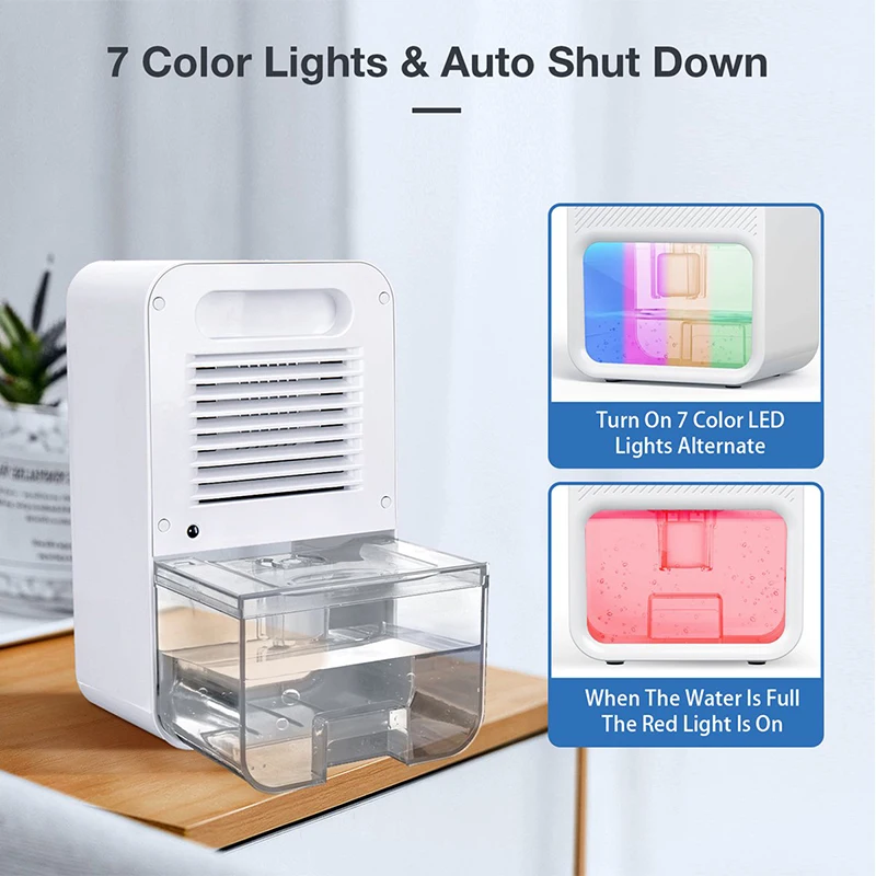 【Hot】Home Dehumidifier 300ml/day (30°C/80%) Bedroom Dehumidification Mini Dehumidifier Indoor Moisture Control
【Hot】Home Dehumidifier 300ml/day (30°C/80%) Bedroom Dehumidification Mini Dehumidifier Indoor Moisture Control