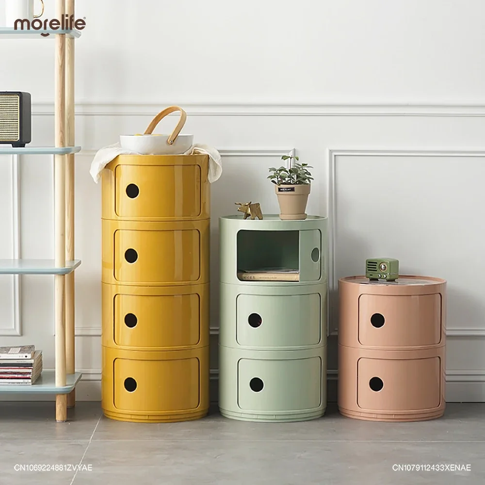 Creative Nordic Plastic Bedside Cabinet Modern Simple White Round Mini Simple Small Side Table Portable Nightstands Furniture
Creative Nordic Plastic Bedside Cabinet Modern Simple White Round Mini Simple Small Side Table Portable Nightstands Furniture