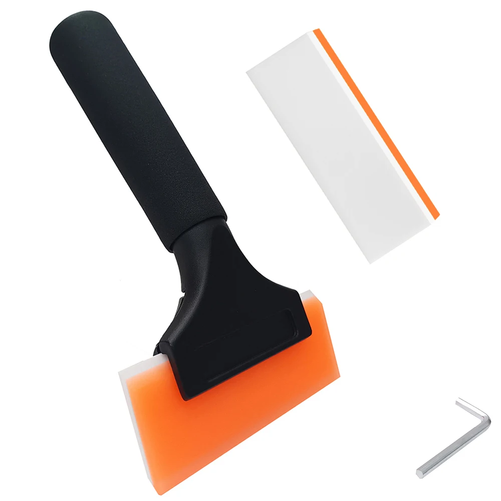 Double Side Rubber Ice Scraper Blade Window Squeegee Water Wiper Handled Car Auto Snow Shovel Spatula Glass Cleaner Tinting Tool
Double Side Rubber Ice Scraper Blade Window Squeegee Water Wiper Handled Car Auto Snow Shovel Spatula Glass Cleaner Tinting Tool