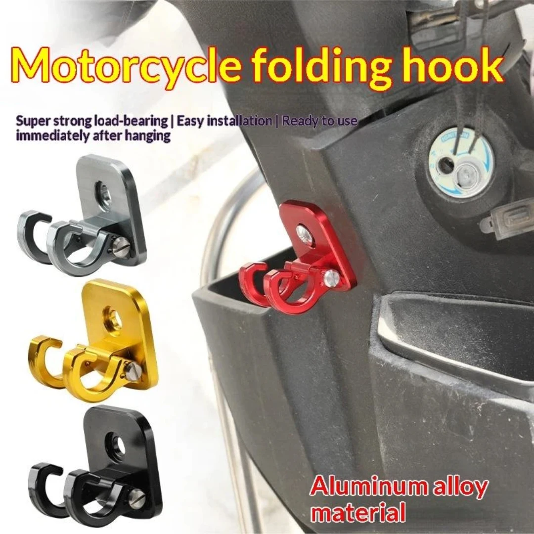 New1Pcs Sturdy & Stylish Finish COD Luggage Hook Hanger CNC Aluminum Foldable Lockable Scooters Carriers Hook For Giorno 125
New1Pcs Sturdy & Stylish Finish COD Luggage Hook Hanger CNC Aluminum Foldable Lockable Scooters Carriers Hook For Giorno 125