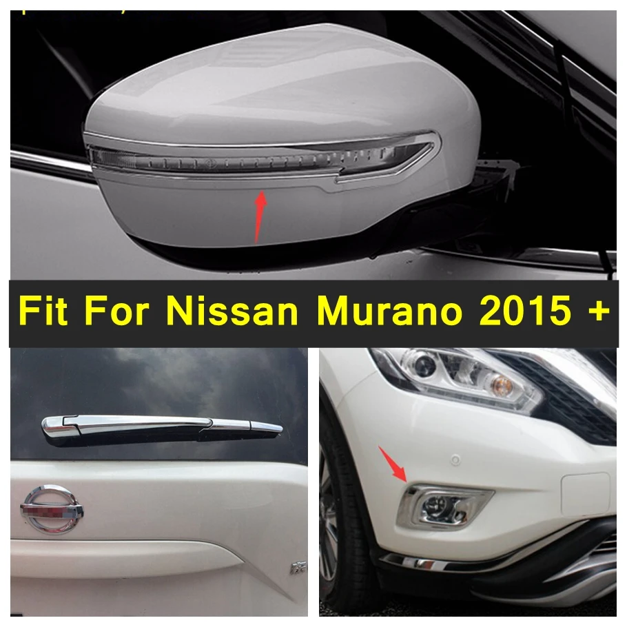 Fit For Nissan Murano 2015 - 2018 ABS Chrome Front Bumper Fog Light Lamp Eyelid Cover Trim Rear Window Wiper Decor Accessories
Fit For Nissan Murano 2015 - 2018 ABS Chrome Front Bumper Fog Light Lamp Eyelid Cover Trim Rear Window Wiper Decor Accessories