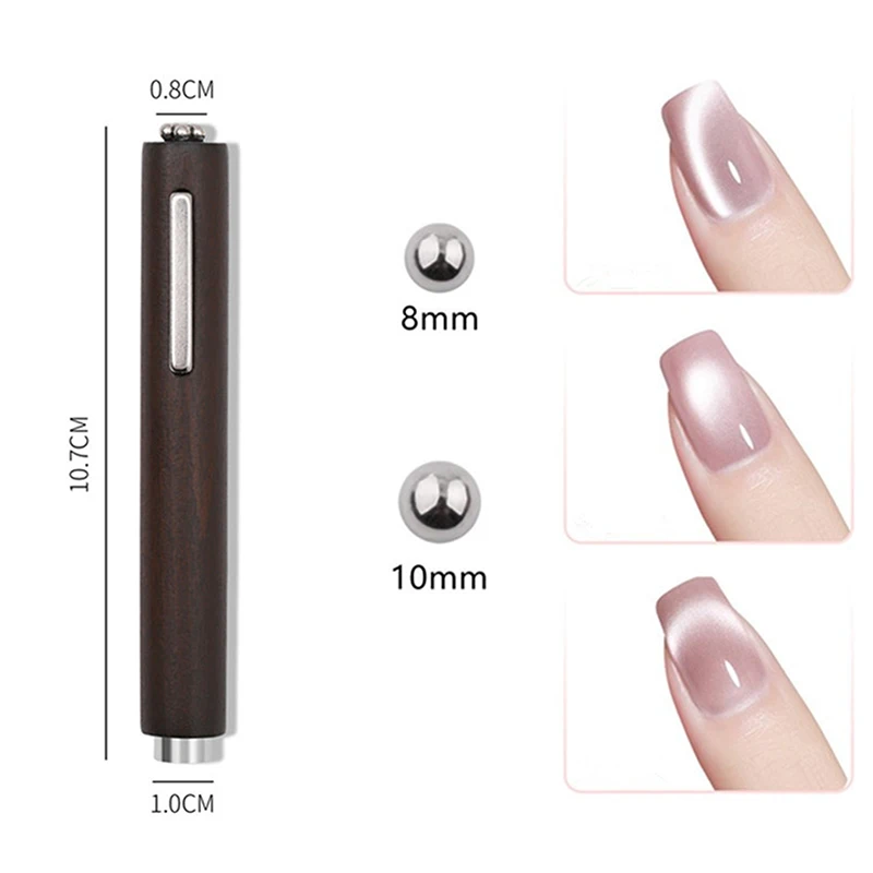 3-in-1 Multifunctional Cat Eye Nail Magnet Stick With Magnetic Beads Strong Gel Polish Manicure Salon Nail Art Tool
3-in-1 Multifunctional Cat Eye Nail Magnet Stick With Magnetic Beads Strong Gel Polish Manicure Salon Nail Art Tool