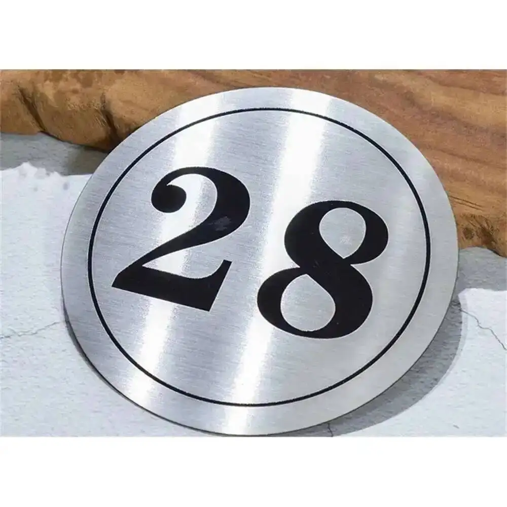 5PCS Number Square Identification Door Sign Sticker Plate Room Floor Indicator Plate
5PCS Number Square Identification Door Sign Sticker Plate Room Floor Indicator Plate