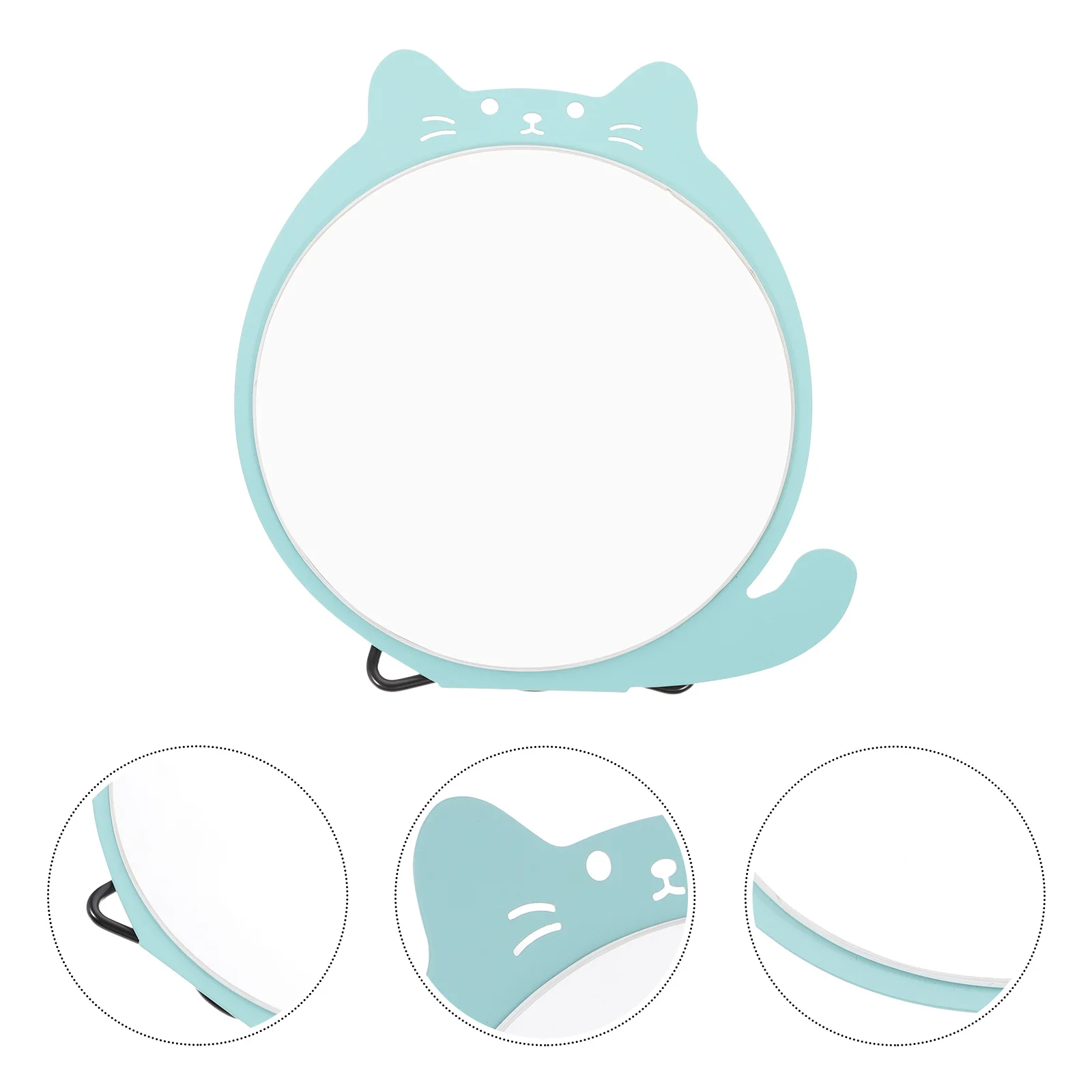 Desktop Makeup Mirror with Iron Frame High Definition Glass Tabletop Mirror for Bedroom Vanity Study Room Mirrors for Makeup 
Desktop Makeup Mirror with Iron Frame High Definition Glass Tabletop Mirror for Bedroom Vanity Study Room Mirrors for Makeup