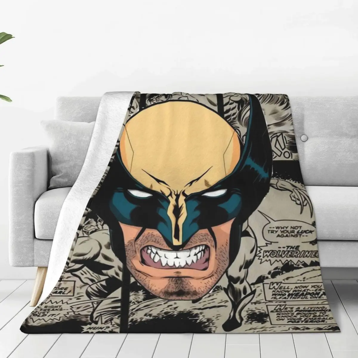 Custom Wolverine Movie Blanket Warm Fleece Soft Flannel Throw Blankets for Bed Sofa Office Spring Autumn
Custom Wolverine Movie Blanket Warm Fleece Soft Flannel Throw Blankets for Bed Sofa Office Spring Autumn