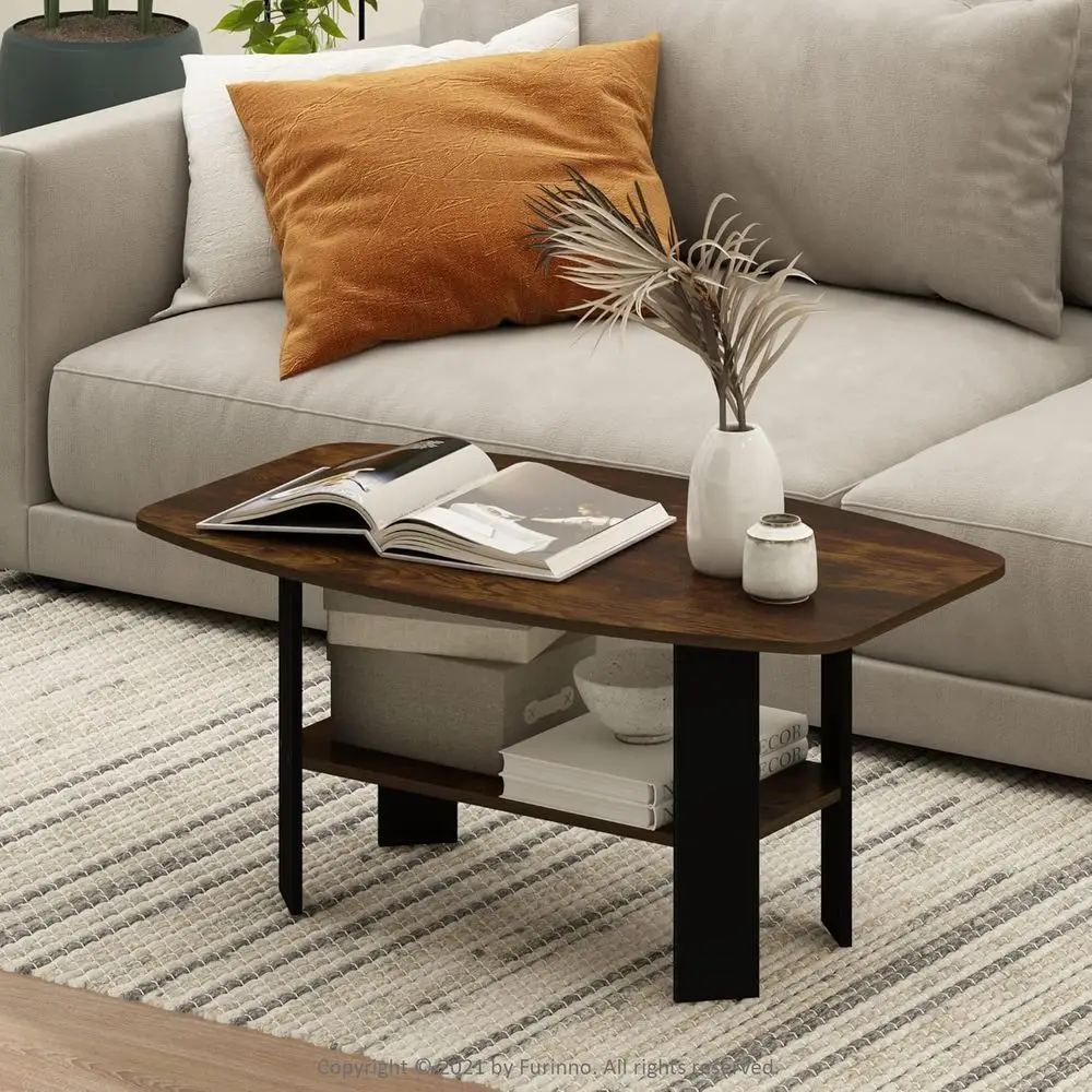 Simple Design Coee Table, Amber Pine/Black
Simple Design Coee Table, Amber Pine/Black