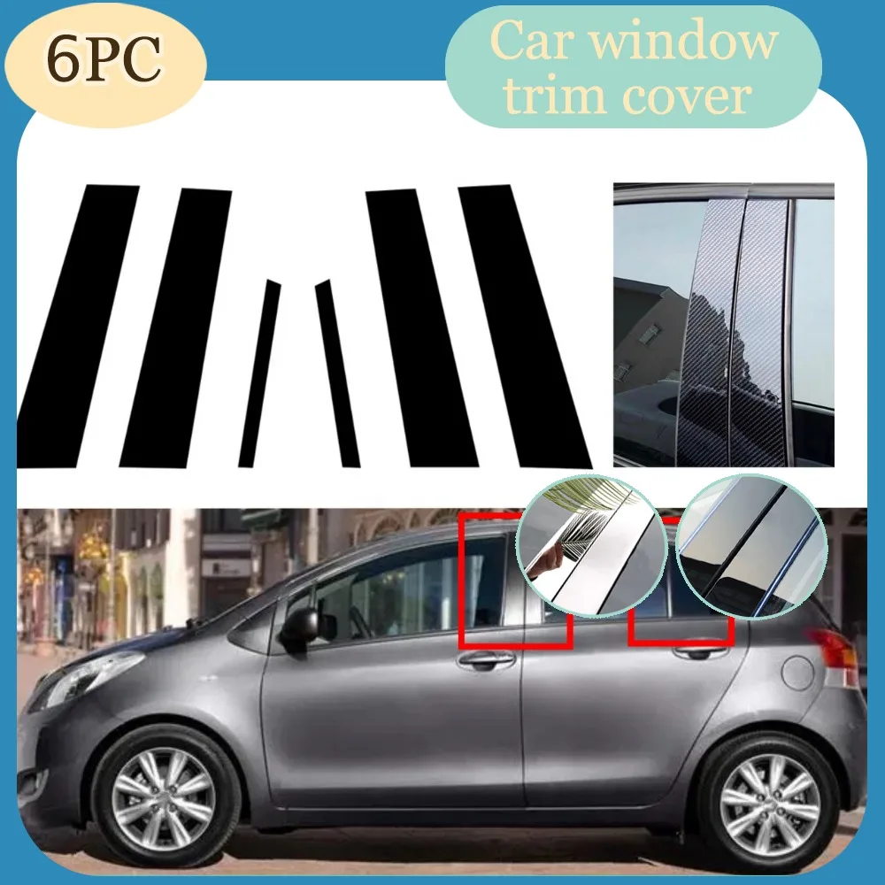 Glossy Black Pillar Posts Silver Carbon Fit For Toyota Yaris XP90 5-Door Hatchback 2006 2007-2011 Door Side Window Sticker
Glossy Black Pillar Posts Silver Carbon Fit For Toyota Yaris XP90 5-Door Hatchback 2006 2007-2011 Door Side Window Sticker