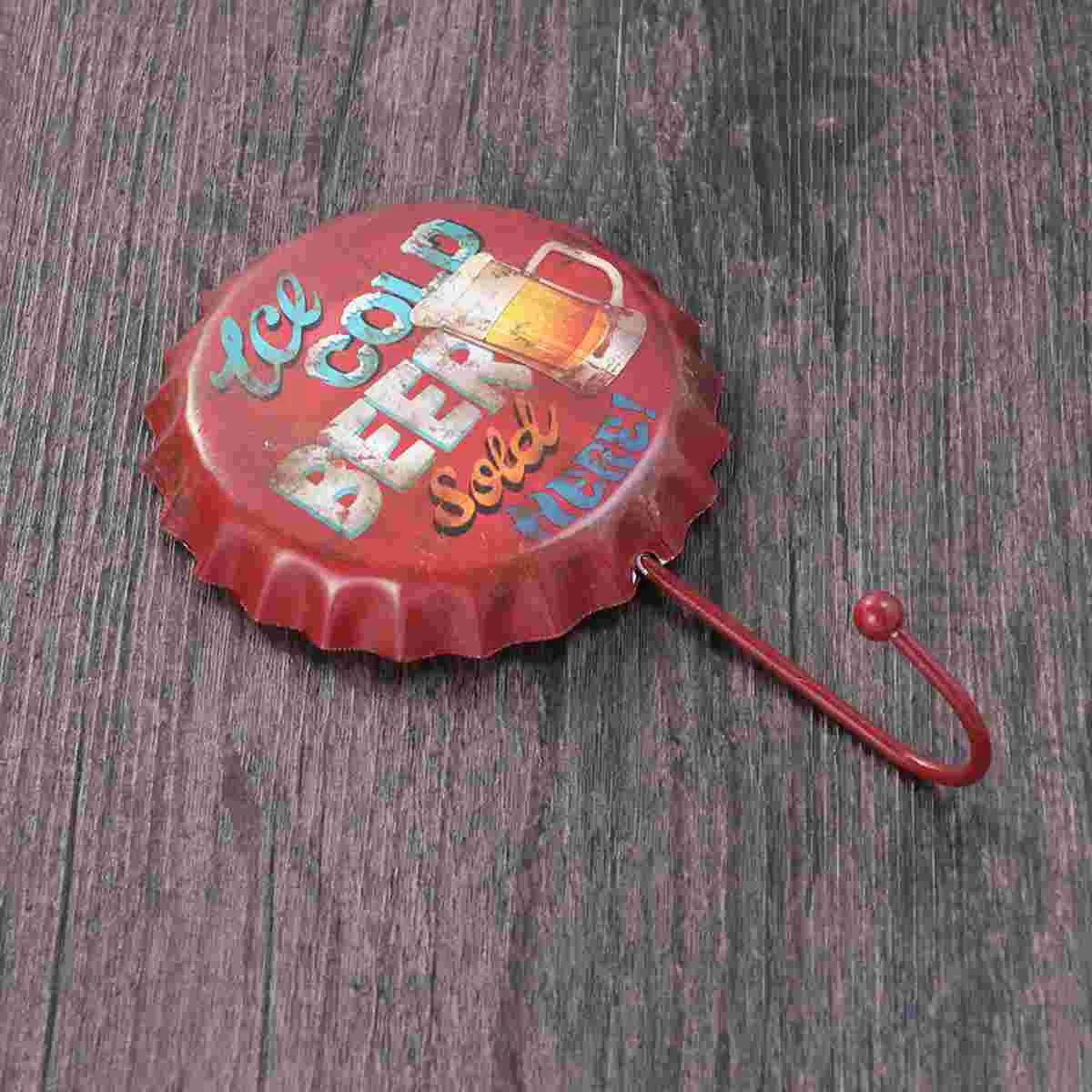 Retro Wrought Iron Beer Bottle HooksDecorative Hanging Key Holder Bag ganizer Wall Mount No Damage Reusable Easy Paste
Retro Wrought Iron Beer Bottle HooksDecorative Hanging Key Holder Bag ganizer Wall Mount No Damage Reusable Easy Paste