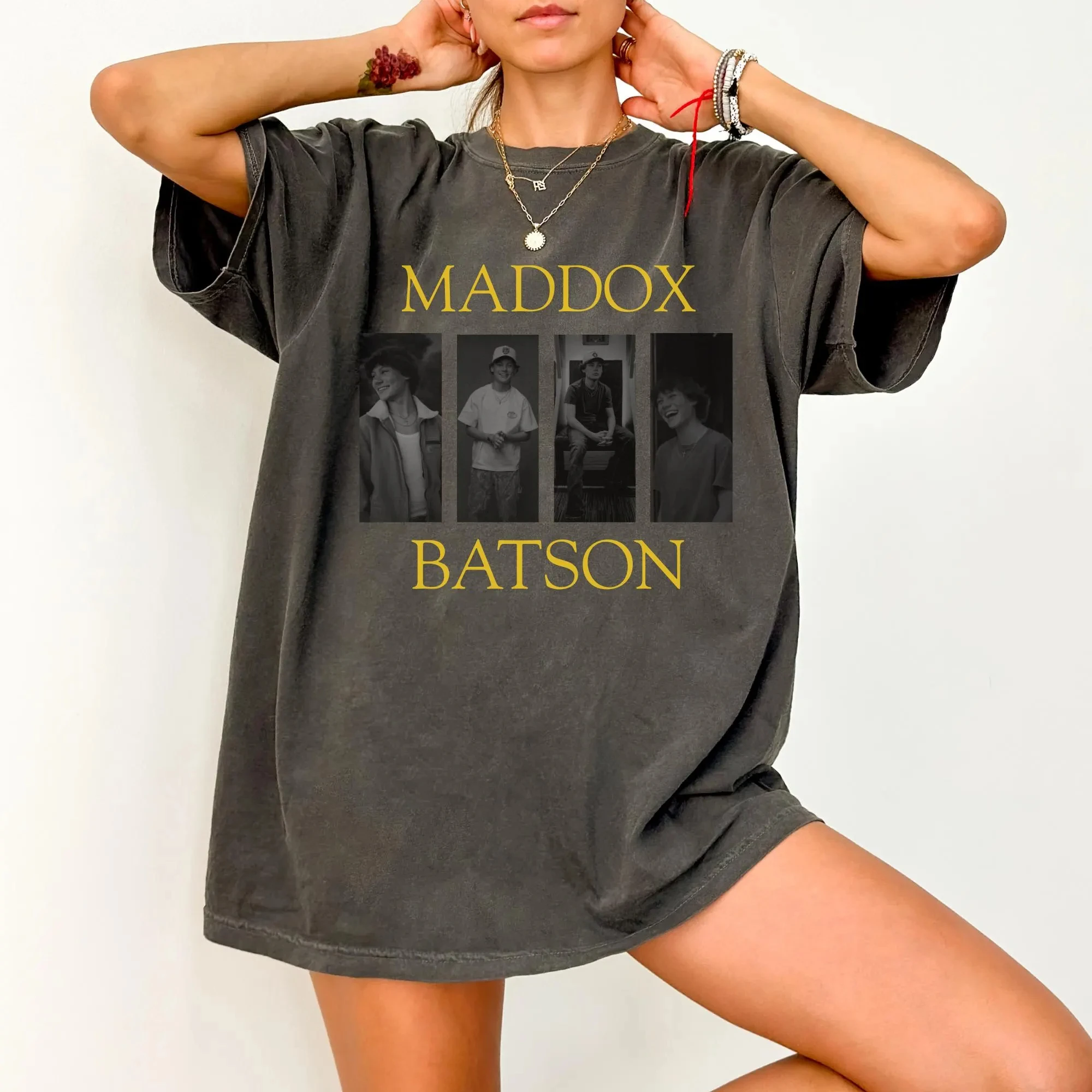 Plus Size Summer Women's Vintage Maddox Batson T-Shirt Cotton Breathable Stylish Versatile Street Style Oversized
Plus Size Summer Women's Vintage Maddox Batson T-Shirt Cotton Breathable Stylish Versatile Street Style Oversized