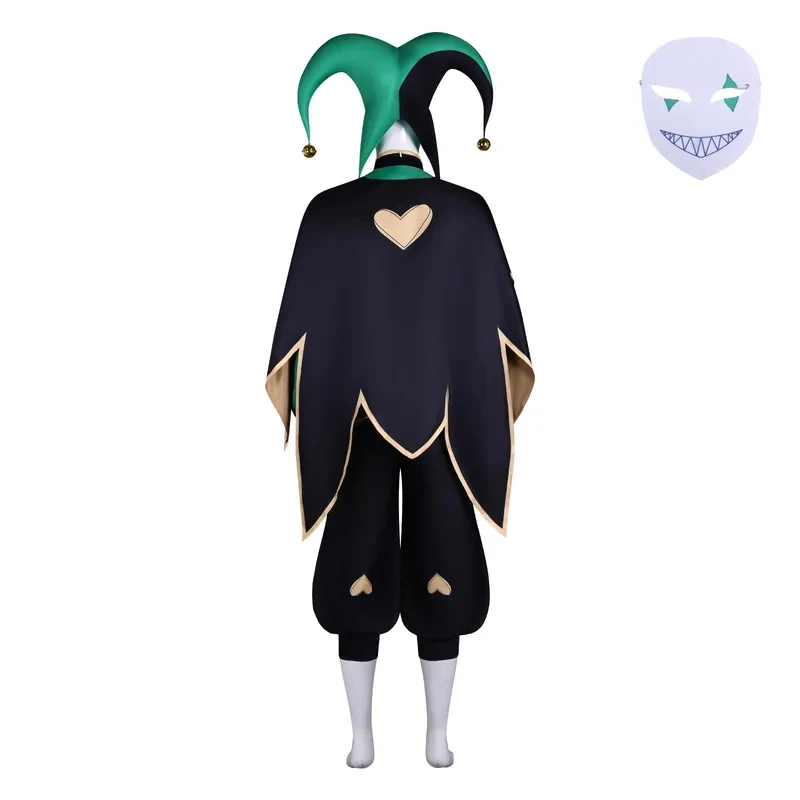 Halloween Freak Circus Cosplay Costume Hat Mask Gloves Accessories Harlequin Charming Jester Anime Game Clown Role Play Outfit
Halloween Freak Circus Cosplay Costume Hat Mask Gloves Accessories Harlequin Charming Jester Anime Game Clown Role Play Outfit