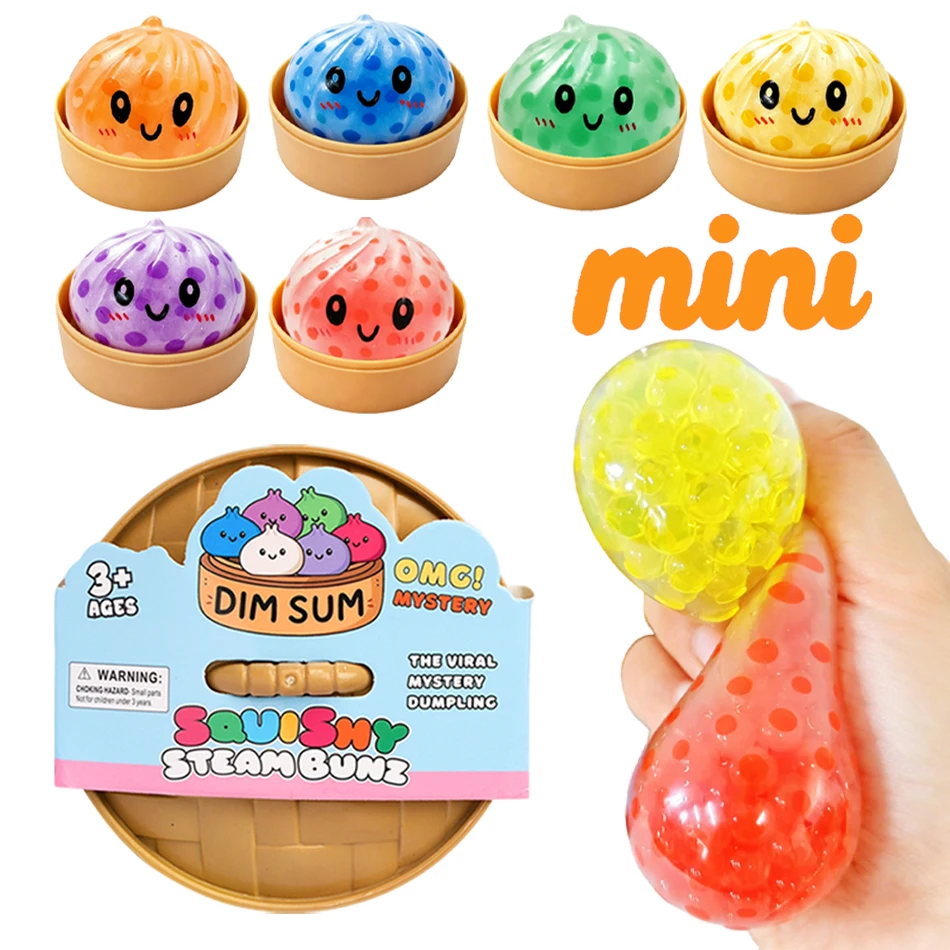 Blind Box Colorful Glitter Dumpling Glitter Dumpling Squishy with Box Mini Dumplings Sensory Squeeze Toy for Stress Relief
Blind Box Colorful Glitter Dumpling Glitter Dumpling Squishy with Box Mini Dumplings Sensory Squeeze Toy for Stress Relief