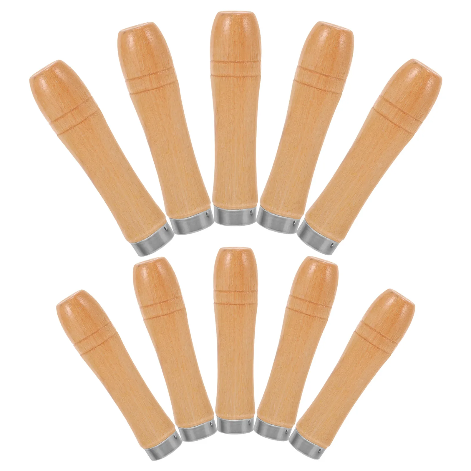 10pcs Wooden File Handle Ergonomic Rasp Grip Sturdy Metal Ring Replacement for Screwdriver Hand Tools Durable
10pcs Wooden File Handle Ergonomic Rasp Grip Sturdy Metal Ring Replacement for Screwdriver Hand Tools Durable