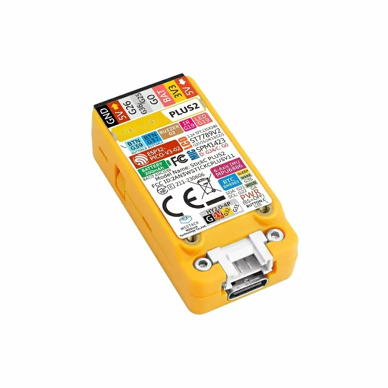 PLUS2 ESP32-PICO Mini IoT Development Kit IR and WiFi 1.14 inch TFTScreen IoT Controller
PLUS2 ESP32-PICO Mini IoT Development Kit IR and WiFi 1.14 inch TFTScreen IoT Controller