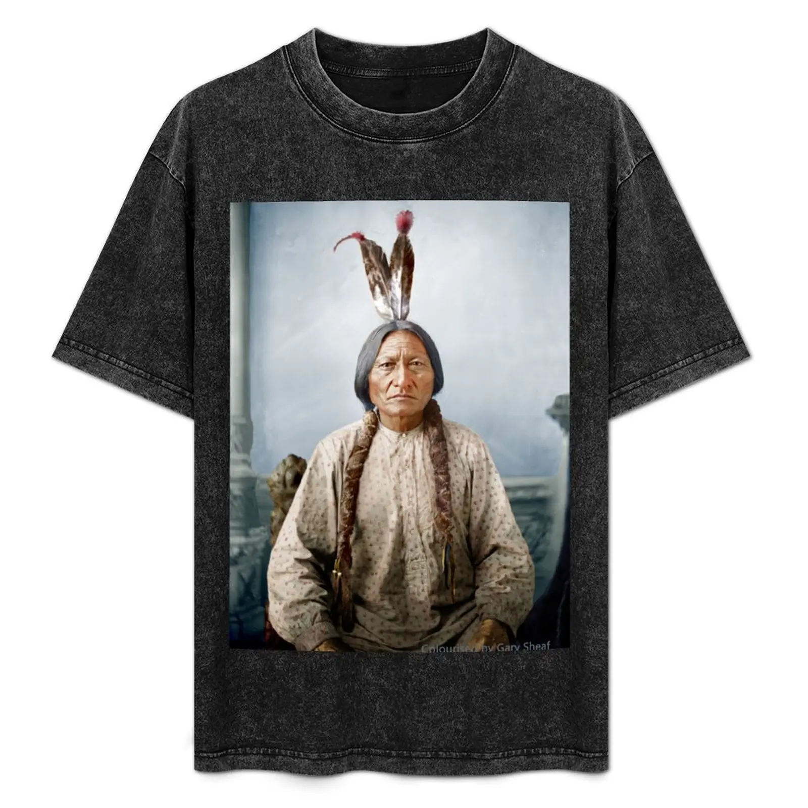 Sitting Bull T-Shirt Casual Trendy Streetwear Tee Shirt
Sitting Bull T-Shirt Casual Trendy Streetwear Tee Shirt