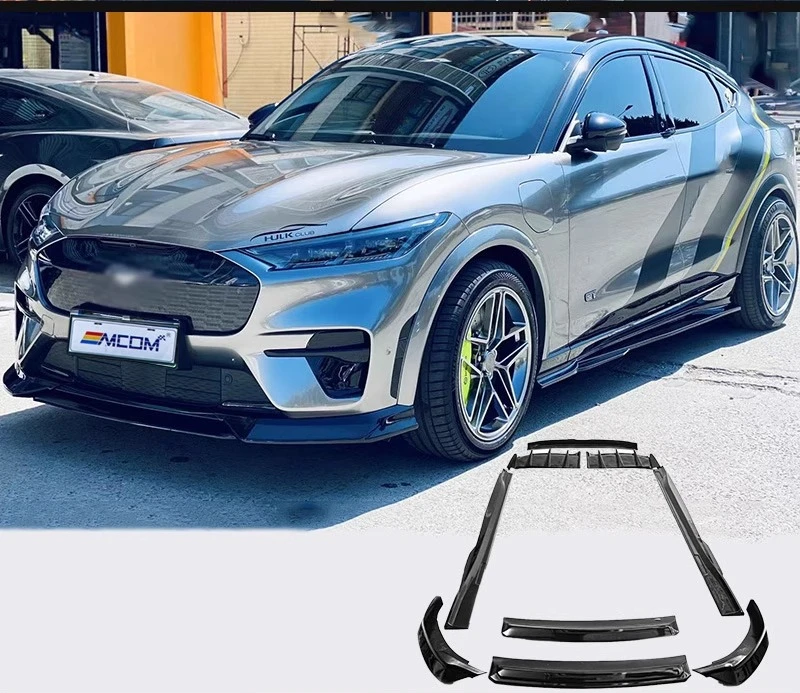 Suitable for 21-24 Ford electric horse front and rear lip size surround Mach-E modified front and rear shovel appearance kit
Suitable for 21-24 Ford electric horse front and rear lip size surround Mach-E modified front and rear shovel appearance kit
