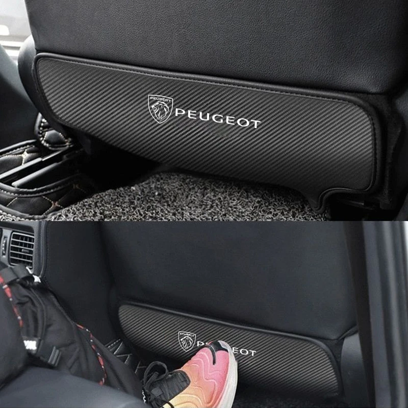 Carbon Fiber Car Seat Back Protector Leather Cover for Peugeot 3008 308 208 508 207 2008 5008 206 408 108 4008 Auto Accessories
Carbon Fiber Car Seat Back Protector Leather Cover for Peugeot 3008 308 208 508 207 2008 5008 206 408 108 4008 Auto Accessories