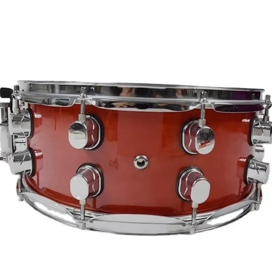 14 Inch 9-Layer Birch Wood Sustainable Snare Drum with Cowhide Skin Finish Traveling Processing
14 Inch 9-Layer Birch Wood Sustainable Snare Drum with Cowhide Skin Finish Traveling Processing