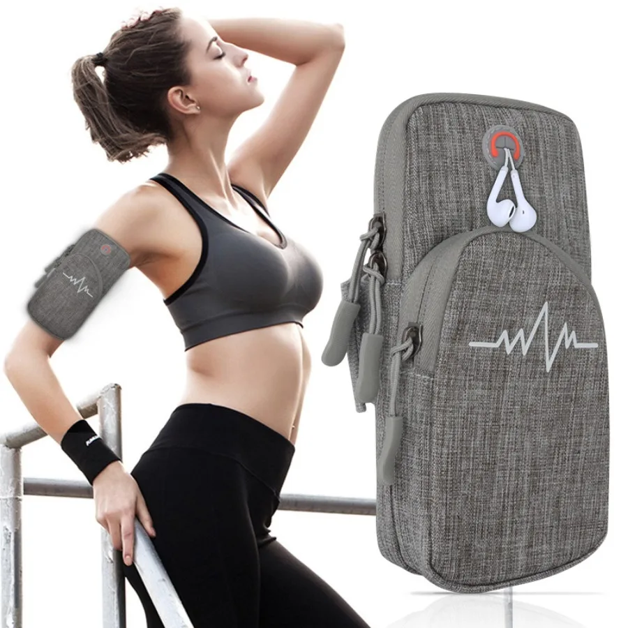 【New Arrival】Water Resistant Running Armband, Breathable Phone Holder with Earphone Hole for iPhone/Android, Ideal for Gym & Jogging
【New Arrival】Water Resistant Running Armband, Breathable Phone Holder with Earphone Hole for iPhone/Android, Ideal for Gym & Jogging