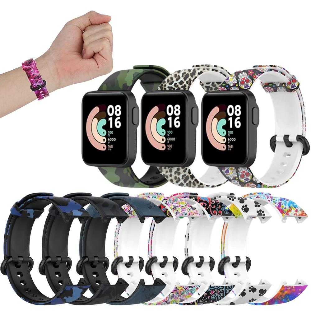 Ремешок силиконовый для Xiaomi Mi Watch Lite Redmi Watch, сменный Браслет с принтом
Ремешок силиконовый для Xiaomi Mi Watch Lite Redmi Watch, сменный Браслет с принтом
