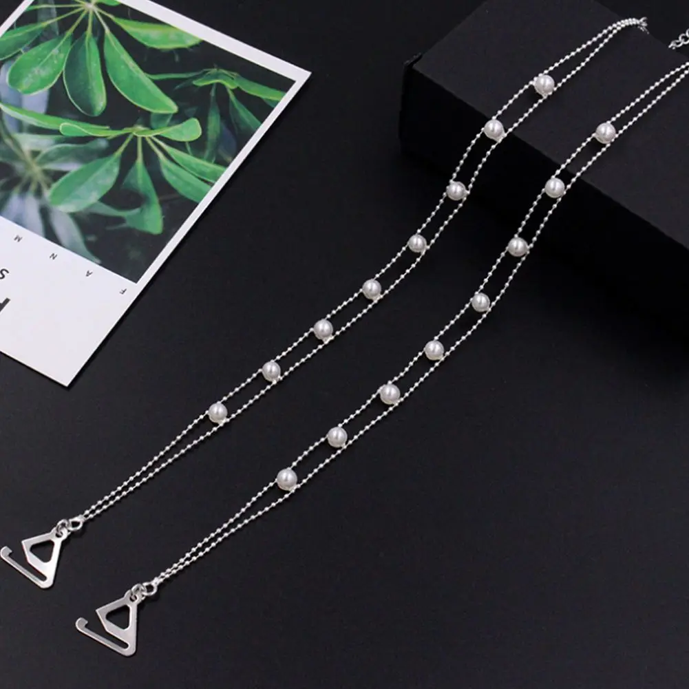 Adjustable Fashion Pearl Women Bra Accessories Shoulder Strap Evening Dress Bra Straps
Adjustable Fashion Pearl Women Bra Accessories Shoulder Strap Evening Dress Bra Straps