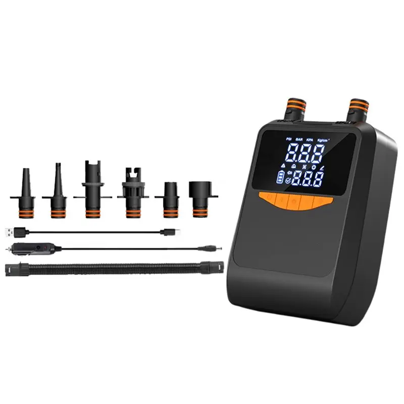 Portable Tire Inflator Cordless Air Compressor For Car Bike Tires With Auto Shut-Off Function For Car Bicycle Pump
Portable Tire Inflator Cordless Air Compressor For Car Bike Tires With Auto Shut-Off Function For Car Bicycle Pump