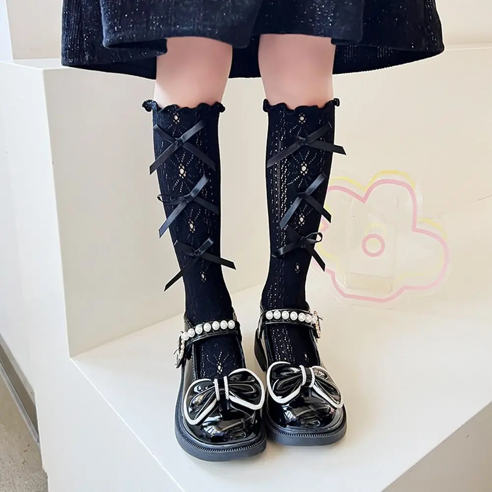 Cute Lovely Breathable Ruffle Summer Bow Lolita Solid Color Middle Tube Socks Kids Hosiery Korean Style Socks Girls Calf Socks
Cute Lovely Breathable Ruffle Summer Bow Lolita Solid Color Middle Tube Socks Kids Hosiery Korean Style Socks Girls Calf Socks