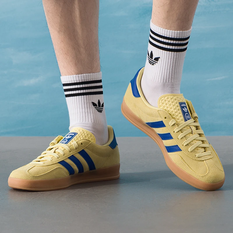 Adidas Originals Gazelle Домашние кроссовки унисекс, удобная модная обувь с Т-образным носком в стиле ретро, повседневная обувь с низким берцем Jh5406
Adidas Originals Gazelle Домашние кроссовки унисекс, удобная модная обувь с Т-образным носком в стиле ретро, повседневная обувь с низким берцем Jh5406