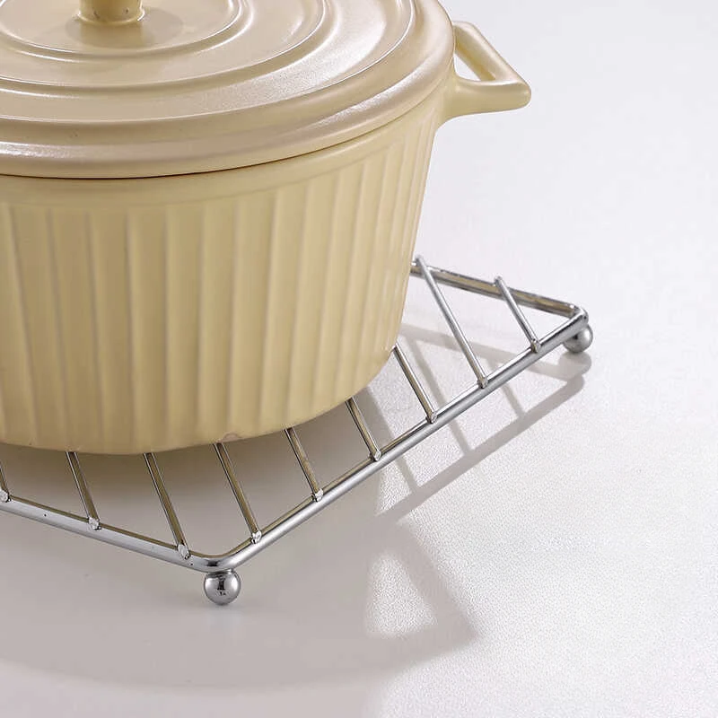Multi-Function Dish Drain Rack Thickened Stainless Steel Pot Mat Heat Insulation Mat Rack Kitchen Steam Rack Anti-Ironing
Multi-Function Dish Drain Rack Thickened Stainless Steel Pot Mat Heat Insulation Mat Rack Kitchen Steam Rack Anti-Ironing