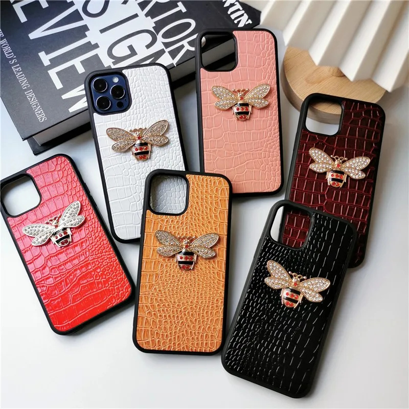 Luxury Business Diamond Bee Animal Leather Female Soft Case For Iphone 15 14 11 12 13 Pro Max 7 8 Plus Xr X Xs SE Cover Fundas
Luxury Business Diamond Bee Animal Leather Female Soft Case For Iphone 15 14 11 12 13 Pro Max 7 8 Plus Xr X Xs SE Cover Fundas