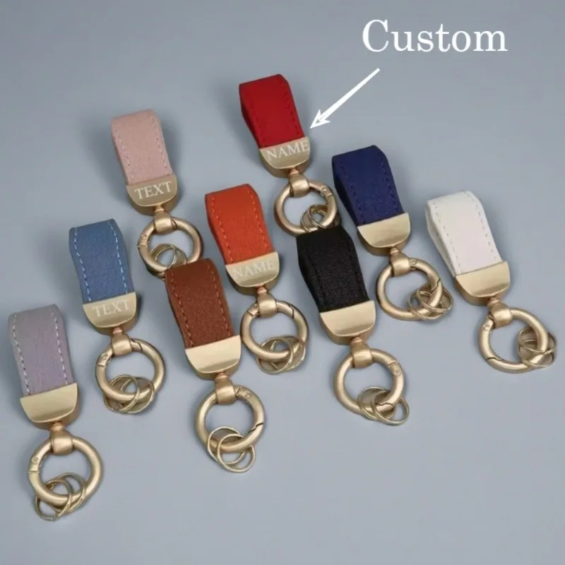 Custom Logo Name Car Key Chain Short Leather Keychain for Men and Women Vintage Personalized Keyring Ring Laser Engrave Gift
Custom Logo Name Car Key Chain Short Leather Keychain for Men and Women Vintage Personalized Keyring Ring Laser Engrave Gift