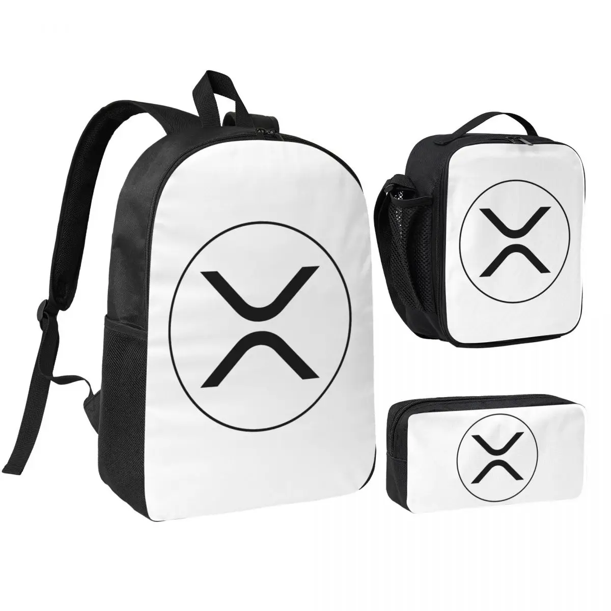 XRP Ripple - Round Logo (Lite) Backpack Student BookBag School Bag Computer Shoulder Bags 3ps Insulated Lunch Bag Pencil Case
XRP Ripple - Round Logo (Lite) Backpack Student BookBag School Bag Computer Shoulder Bags 3ps Insulated Lunch Bag Pencil Case