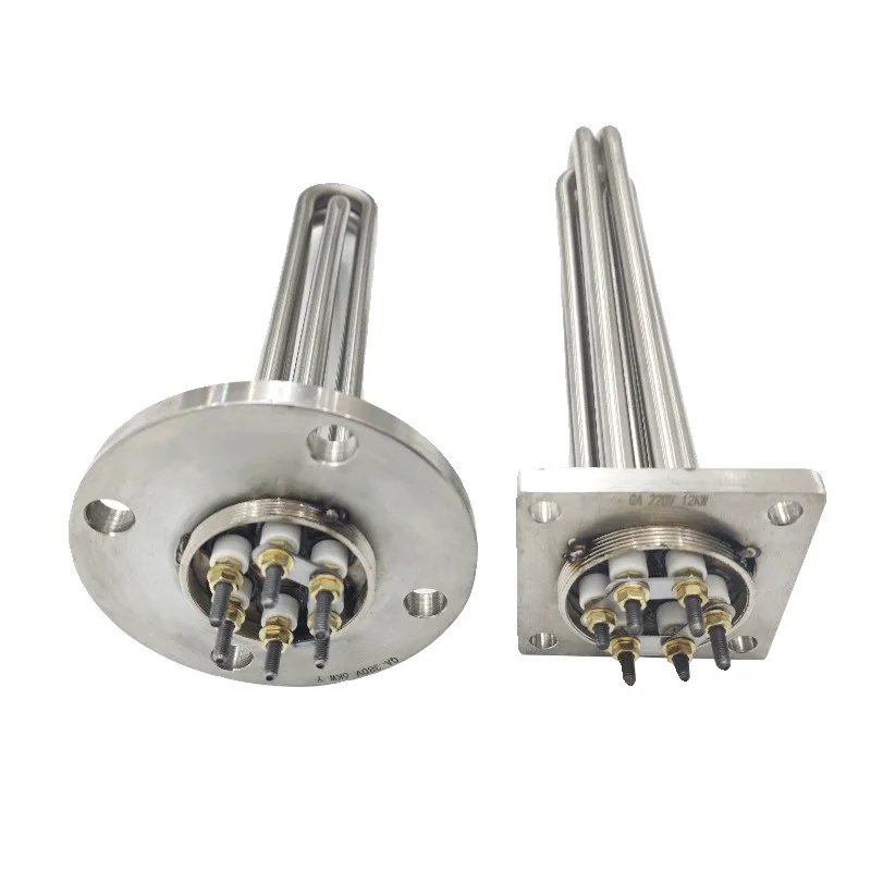 Stainless Steel Flanged Immersion Heating Element for Water Oil Boilers 3KW-12KW Power 220V 380V Industrial Use
Stainless Steel Flanged Immersion Heating Element for Water Oil Boilers 3KW-12KW Power 220V 380V Industrial Use
