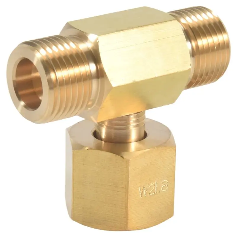 AB47-W21.8-14 CO2 Tank Bottle Brass Threaded Tee Fitting 3 Way Connector Charging Fill Adaptor For Beer Homebrew Aquarium
AB47-W21.8-14 CO2 Tank Bottle Brass Threaded Tee Fitting 3 Way Connector Charging Fill Adaptor For Beer Homebrew Aquarium
