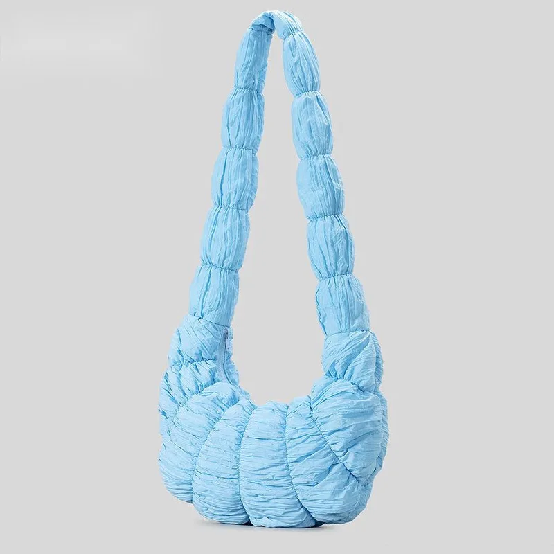 Cloud Pleated Women's Handbag Down Filled Lightweight Women's Shoulder Bag Nylon Folding Fashion Crossbody Bag
Cloud Pleated Women's Handbag Down Filled Lightweight Women's Shoulder Bag Nylon Folding Fashion Crossbody Bag